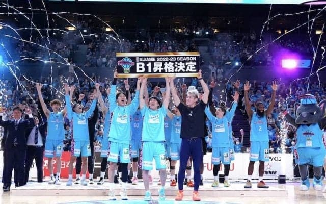 B1への切符を手にした佐賀バルーナーズ「創設から頑張ってくれた選手が土台を築いてくれた」