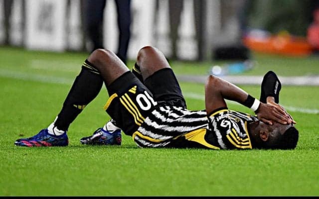 ユベントス、クレモネーゼ戦で負傷したポグバの離脱を発表…このまま今季終了か
