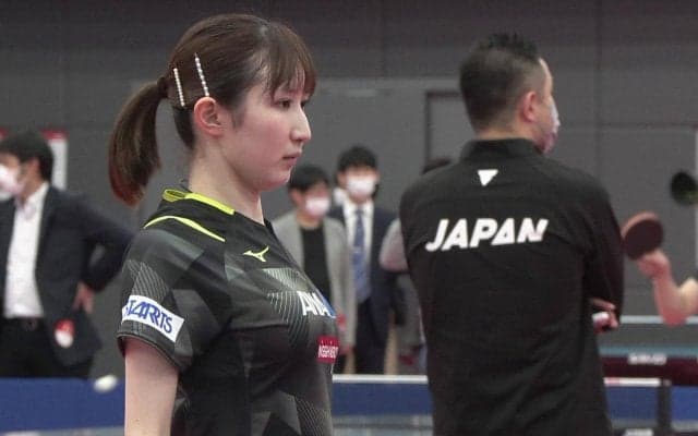 【世界卓球】黄金世代・早田ひな ＆ 新世代・張本美和｜卓球日本代表公開練習 
