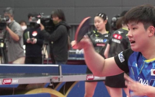【世界卓球】張本智和、戸上隼輔らが世界卓球へ 卓球日本代表が練習公開！