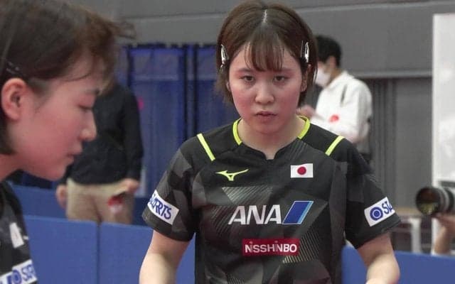 【世界卓球】平野美宇 17年銅メダル超え誓う｜卓球日本代表公開練習 