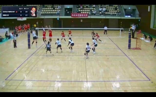 関東大学バレーボール連盟 女子1部春季リーグ戦 Aコート【見逃し配信】