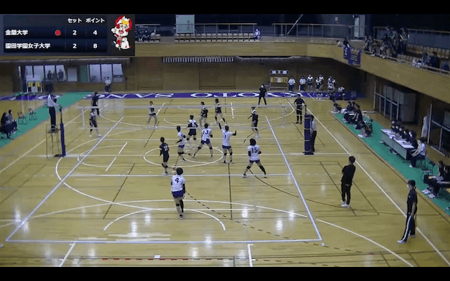 関西大学バレーボール連盟 女子1部春季リーグ戦 Bコート【見逃し配信】