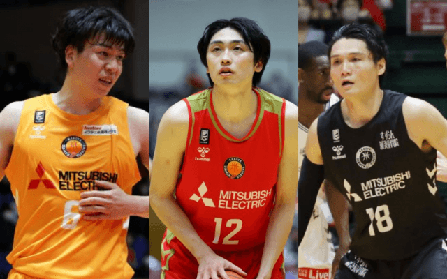名古屋Dが菊池、中東、中務の3選手との契約継続を発表