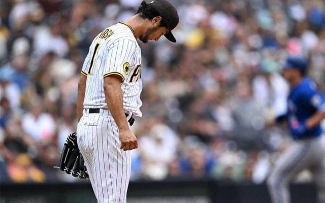 【MLB】ダルビッシュ、6回途中4失点で3勝目ならず　追いついた直後に3失点と崩れる