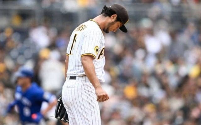 ダルビッシュ、6回途中4失点で3敗目　同点直後に痛恨被弾で3失点…MLB通算98勝目お預け