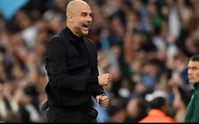 「人生にはチャンスが与えられる」昨季のリベンジ達成のシティ、3冠へグアルディオラ監督も意気込み「とても近づいている」