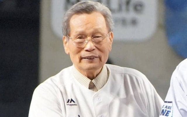 “怪童”中西太さん死去　侍J栗山監督が追悼「世界一も、すべて中西さんのおかげ」