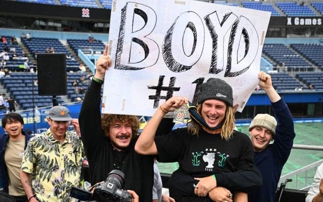 仲間の応援を背に受け、急遽出場を決めたボイド・ヒルダーが金メダル獲得【X Games Chiba 2023】BMXフリースタイルストリート