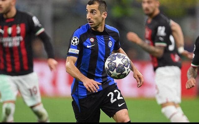 ムヒタリアンのCL決勝出場に暗雲…左ももの肉離れ