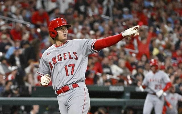 【MLB】大谷翔平の先制10号弾に新パフォーマンス“ミッキー・マウス”飛び出す