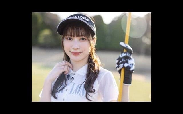 雪平莉左が「よし！」と可愛くガッツポーズ ロングホールで残り距離の測り方も学びパターで魅せた