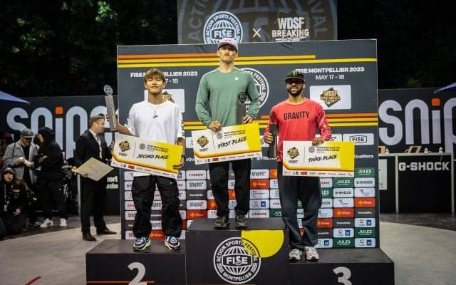 【ブレイキン】Shigekixが銀メダル獲得！AMIも銅メダルで表彰台に「WDSF Breaking for Gold World Series in Montpellier」
