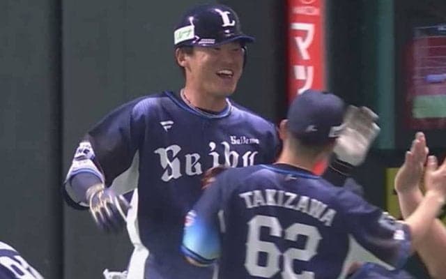 現役ドラフトで開花？　西武・陽川尚将が移籍後初打席で本塁打「すごく緊張した」