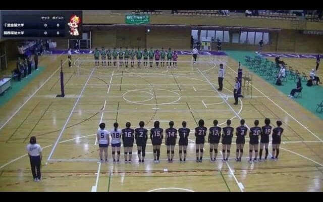 関西大学バレーボール連盟 女子1部春季リーグ戦 Aコート【見逃し配信】