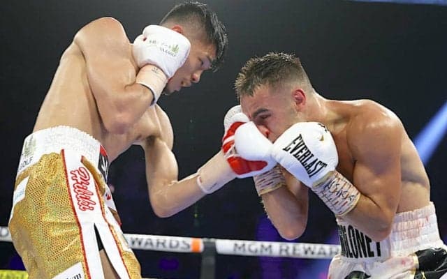 【ボクシング】中谷潤人、残り12秒で壮絶KO決着　WBO世界スーパーフライ級の王座に