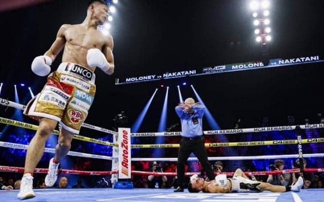 中谷潤人の失神KOに世界で反響止まず！ 英メディアはモロニーを沈めた「無慈悲な一撃」に驚き