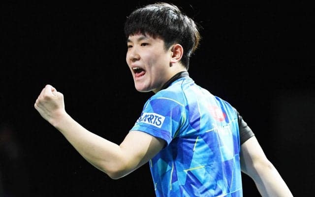 【世界卓球】金メダルに向けてまずは1勝目！ 日本のエース・張本智和 初戦ストレート勝利