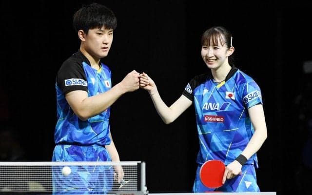 【世界卓球】はりひな 初戦快勝で16強進出！前回銀メダルペアが中米王者をストレートで破る