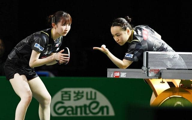 【世界卓球】早田ひな・伊藤美誠 悲願の金へ 初戦完勝！開催国ペアを下してベスト16進出