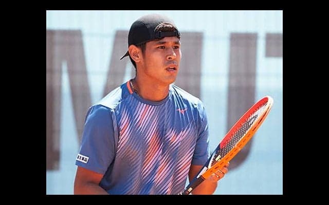 内田海智 全仏OP予選初戦敗退