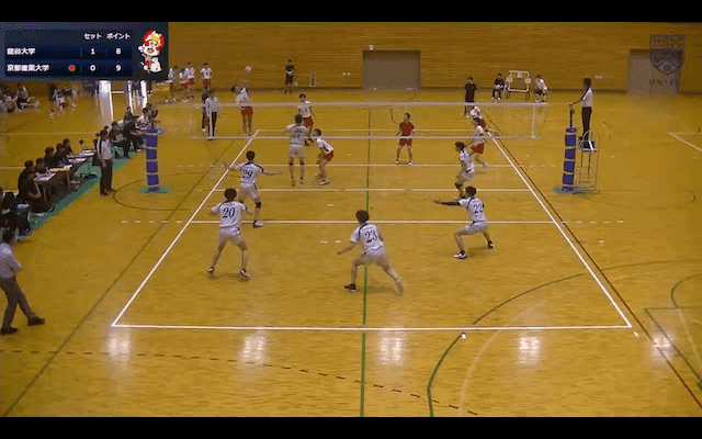 関西大学バレーボール連盟 男子1部春季リーグ戦 Bコート【見逃し配信】