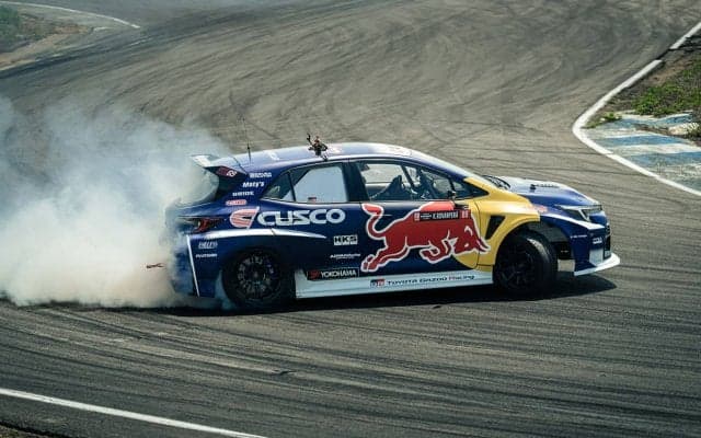 WRC王者のカッレ・ロバンペラ、横浜ゴムのサポートで参戦したフォーミュラドリフトジャパン第2戦で優勝