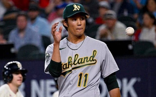 【MLB】藤浪晋太郎、死球与え場内ブーイング　ロドリゲスの背中に153キロ直撃…球場騒然