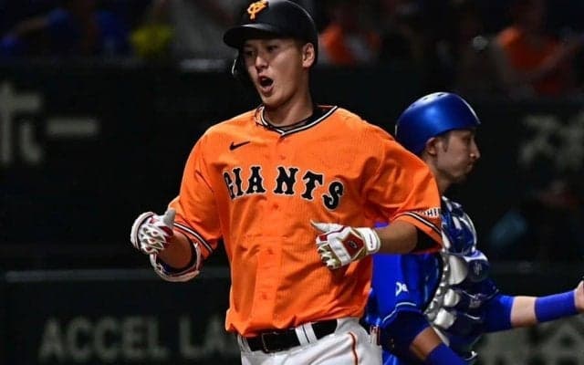 巨人20歳の“覚醒弾”が「ピンポン球」　軽く振って驚異の破壊力「和製ジャッジ」