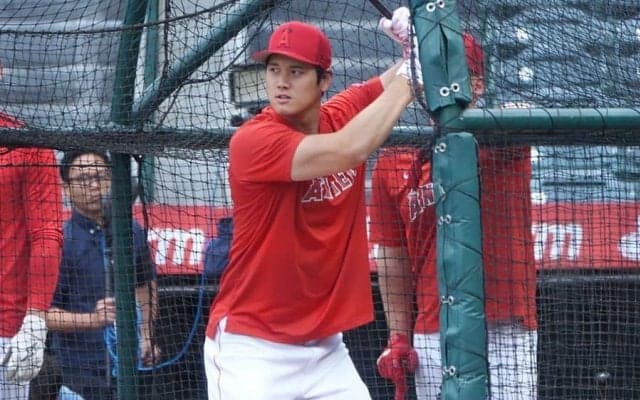 【MLB】大谷翔平が「ボールを破壊した」　屋外フリーで18発に米衝撃「なんてこった」