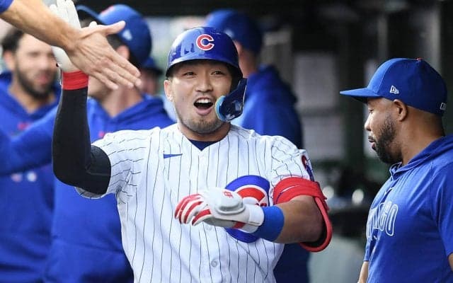 【MLB】鈴木誠也、今季本拠地初となる126メートル第6号170キロ先制弾で5月5本塁打と量産