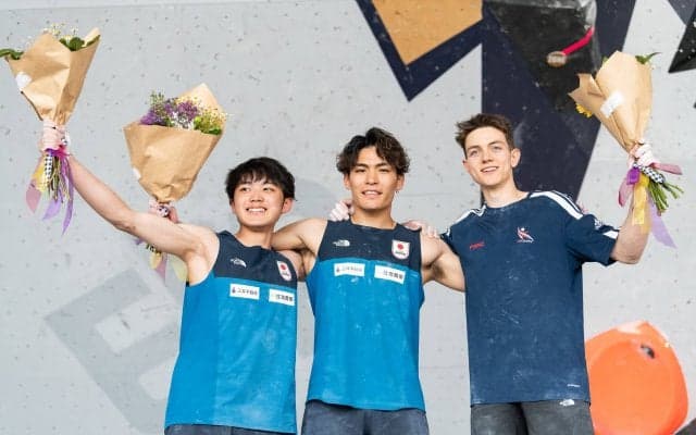 楢崎智亜がW杯で金メダル獲得！【IFSC ボルダーワールドカップ ソルトレイクシティ】