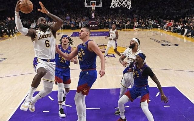 ナゲッツとレイカーズのウェスト決勝は4戦で決着も、平均視聴者数は直近5年間で最多