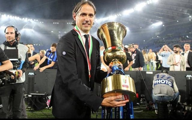コッパ・イタリア連覇のインテル、インザーギ監督「素晴らしいシーズンの終わりを迎えたい」