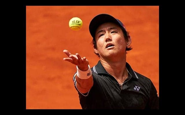 西岡 全仏OP初戦は世界49位