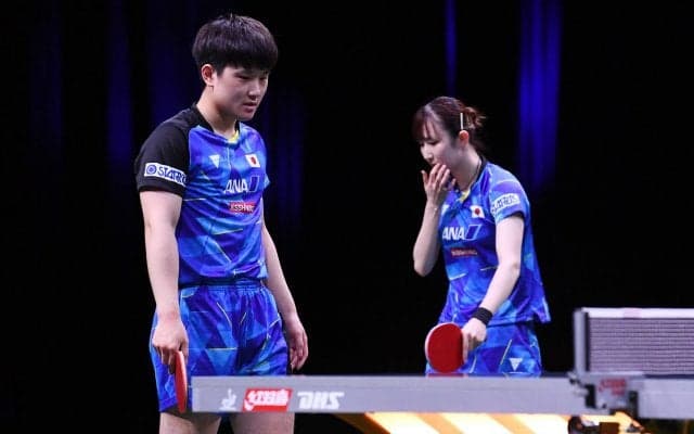 【世界卓球】はりひな 中国の世界王者ペアにリベンジならず 2大会連続の銀メダル