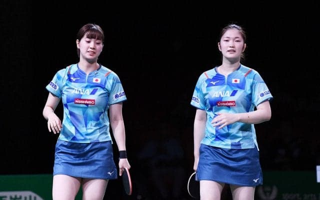 【世界卓球】初出場のWみゆう 銅メダル。みまひな下した中国ペアに敗れる