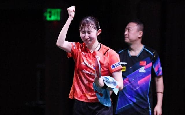 【世界卓球】早田ひな 涙のメダル獲得！死闘の末、世界3位の中国選手を撃破