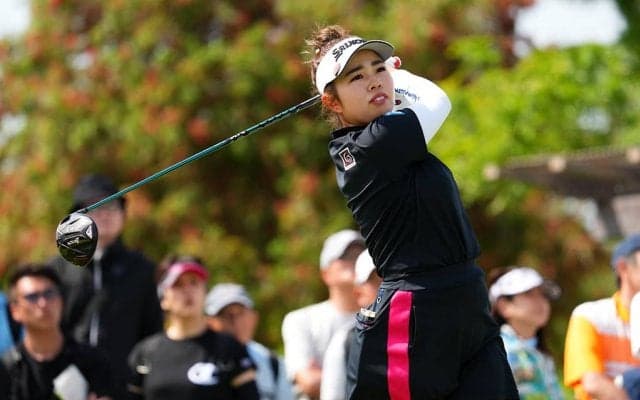 【女子ゴルフ】山下美夢有が2週連続Vに王手、1打差に佐久間朱莉　リゾートトラスト レディス3日目