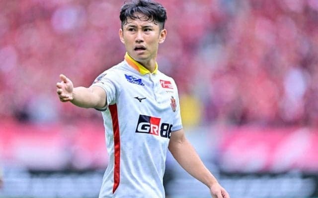 「そりゃ代表選ばれるわってクロス」日本代表初選出の名古屋DFのアシストに「クロスうっま」と称賛の声！ 決まったゴールにも「めちゃくちゃゴラッソ」と話題