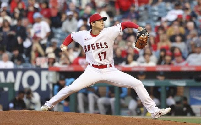 【MLB】大谷翔平、6回10三振2失点で6勝目の権利　今季4度目2桁Kで奪三振ア・リーグ単独首位