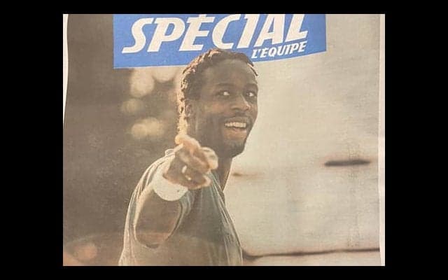  地元紙 モンフィスら掲載、全仏2日目 