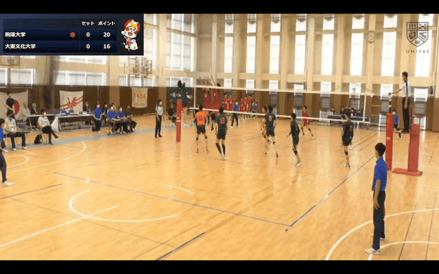 関東大学バレーボール連盟 男子1部春季リーグ戦 1部11位 vs 2部2位 / 1部12位 vs 2部1位【見逃し配信】