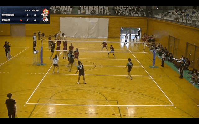 関西大学バレーボール連盟 男子1部春季リーグ戦 1部11位 vs 2部2位【見逃し配信】