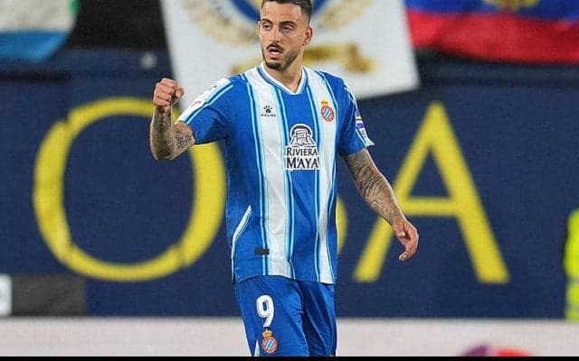 マドリーがスペイン代表FWホセル獲得へ！　エスパニョール降格で1シーズンのレンタル加入へ