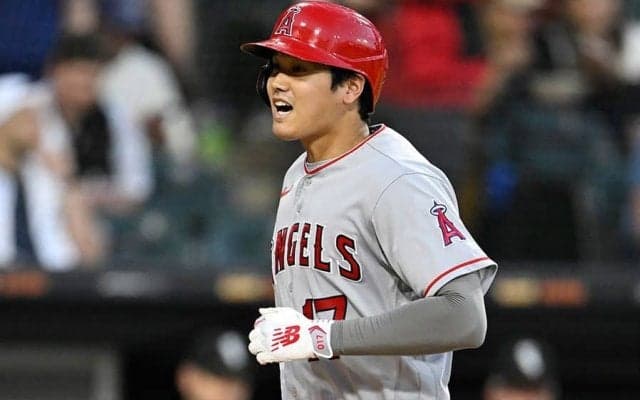 【MLB】大谷翔平が「月へ一発！」　特大133m“カチ上げ弾”に実況席絶叫「完璧に粉砕」