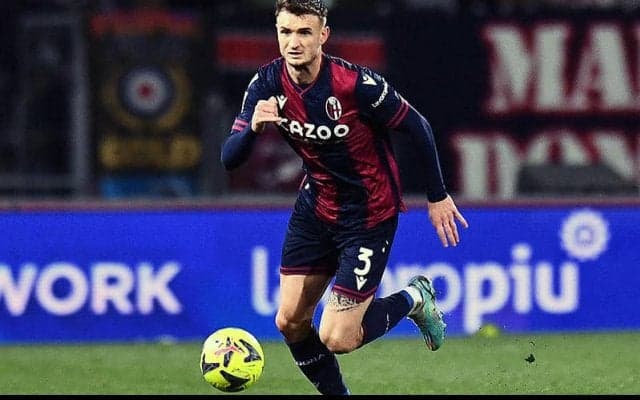 ボローニャが主力SBポッシュの買取OP行使！　チアゴ・モッタ率いるチームの要