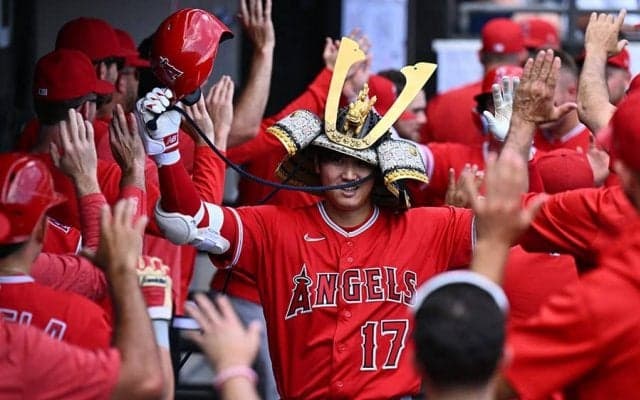 【MLB】「2人とも飛距離エグすぎ」　驚愕…140m特大“トラウタニ弾”炸裂「勝ち確ですね」