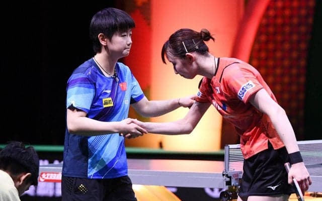 【世界卓球】早田ひなに勝利した世界ランク1位 孫穎莎「厳しい戦いになるという覚悟で臨んだ」
