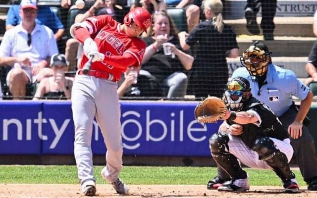 【MLB】場内の1.7万人が「叫び声を上げた」　大谷翔平の“息のむ放物線”に敵軍記者うっとり